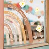 Watercolor Rainbow Window Decals Kids Inspirational Window Decal Double Sided