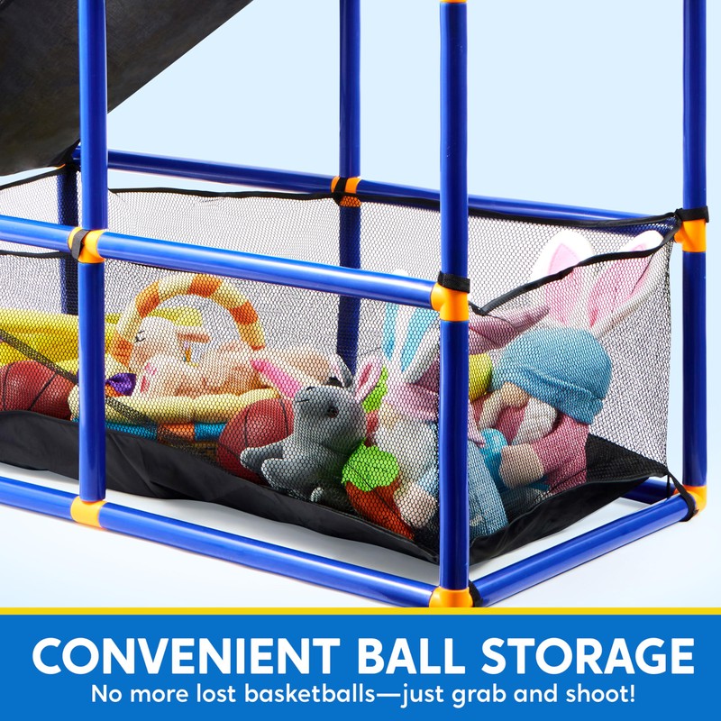 SYNCFUN LED Scoring Arcade Basketball Game Set with Electronic Scoreboard