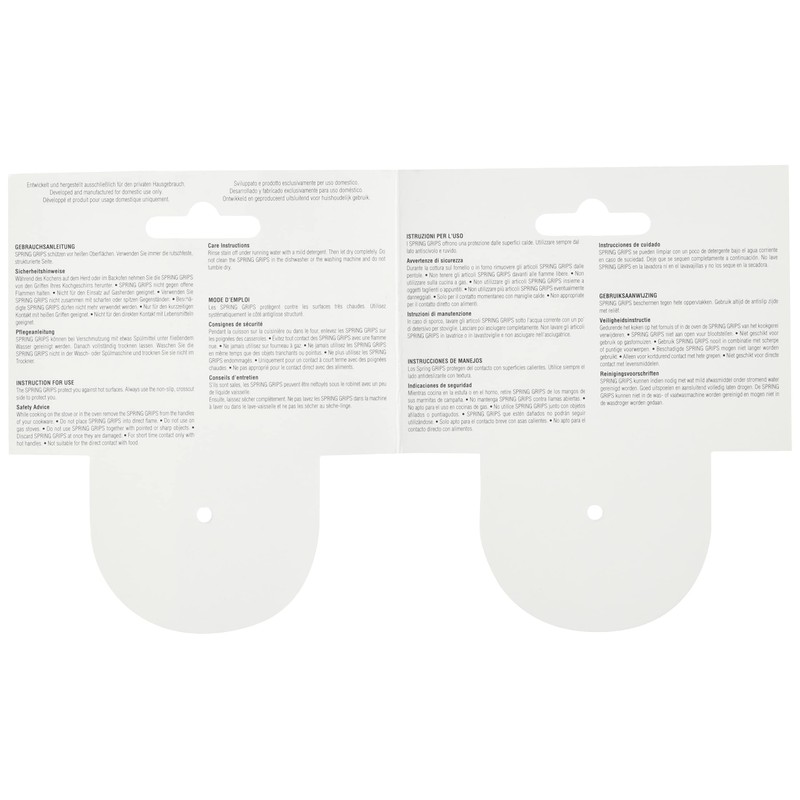 Spring Grips Neoprene Pot Holders, 1 Pair, light green, 2