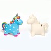 Baker Ross AG696 Unicorn Ceramic Coin Banks (Pack of 2)