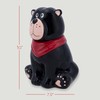 100 North Black Bear Handkerchief 10 x 7.9 Dolomite Ceramic