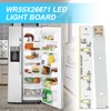 LEDBarz WR55x26671 Refrigerators LED Light Bulb 2 Pack for GE
