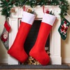 2 Packs 96.5 cm Jumbo Felt Christmas Stockings Party Decoration,Giant