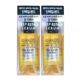 Aekyung 애경 케라시스 어드밴스드 케라틴본드 딥 리페어 세럼 80ml 2개 헤어 모발 Aekyung Kerasis Advanced Keratin Bond Deep Repair Serum 80ml 2pcs Hair Care