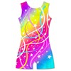 Funnycokid Gymnastics Leotards for Girls Dance Outfits Unitard Sparkly Clothes