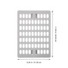 COHEALI 1 Set Nail Wall Mount Pegboard Organizer with Hooks