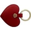 Cute Leather Keychain Heart Shape Leather Key Ring Car Key