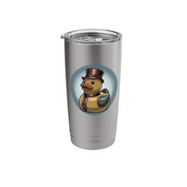 Cruise Ducks Steampunk Top Hat Mechanisms Retro Vintage Fun Stainless Steel Insulated Tumbler