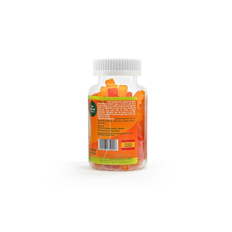 Vity+| 60 gomitas sin azúcar multivitamínicas, pack 2x1