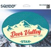 Squiddy Deer Valley Utah - Vinyl Sticker for Car, Laptop,