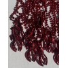 Red Crawfish Mardi Gras Beads New Orleans Seafood Boil Craft