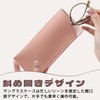 [KENASTA] メガネケース サングラスケース 2個セット おしゃれ スリム 薄型 軽量 PUレザー 鏡ケース