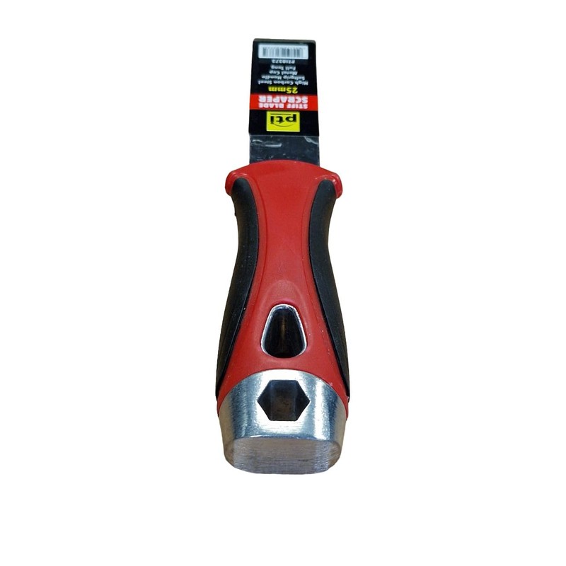 PTI 25mm Strong Paint Scraper Softgrip Handle Wallpaper Stripper Filler,