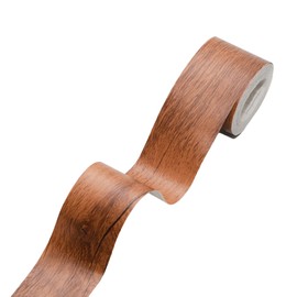 Lilaly 2 in x 32 ft Wood Repair Tape, Imitation Wood Grain Brown, Widely Used for Tables, Doors, Floor and DIY