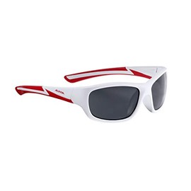 Alpina Flexxy Youth Children's Sport Sunglasses, white