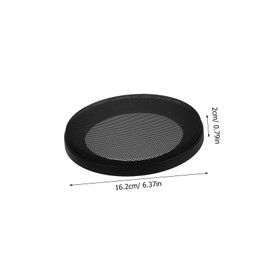 Gatuida Soundproof Speaker Car Speaker Grill Covers Universal Fitment Durable Plastic Iron Stylish Design
