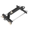 Car Battery Hold Down Tray Bracket Kit Height Adjustable Black