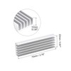 sourcing map 2 Pack M.2 SSD Heatsink Cooler with Thermal