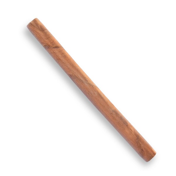 French Wood Baking and Pastry Rolling Pin – 15.35" Long