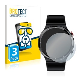 BROTECT Protective Glass for Time Vision Care Pro (Pack of 3) Protective Film Tempered Glass [Extremely Scratch-Resistant 9H, Anti-Fingerprint, Ultra Transparent]