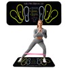 Squat Mat with Foot Position,Large Non-Slip Squat Target Pad， Pad