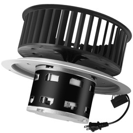 Upgrade QT-110N-B QT-80-B QT-9093 QT-100L QT110N Bathroom Fan Motor & Blower Wheel Replacement, Compatible with All Nutone QT110 QT100 QT90 QT80 Series Fans, Replaces for S0696B000 S0695B000 Motor