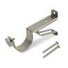 Rod Desyne Sinlge (1.5 BKT pcs) -Satin Nickel Single Bracket