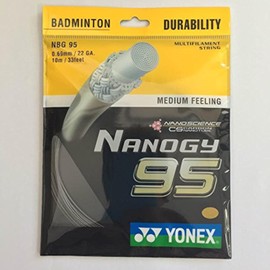 Yonex Nanogy BG 95 Badminton String - Graphite