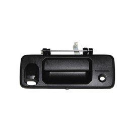 FOR 2014-2020 TOYOTA TUNDRA / 2016-2020 TACOMA TAILGATE HANDLE TEXTURED BLACK WITH LOCK HOLE, WITH CAMERA HOLE TO1915118