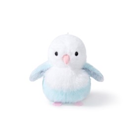 Adorlynetty Blue Parrot Stuffed Animal Bird Stuffed Animal Doll Plush Toy Holder Bag Pendant Party Favor Gifts Toys for Kids
