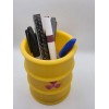 Nikos Custom Designs desk organizer desktop pen pencil holder Radiation