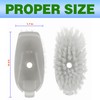CDDCWZ Dish Brush Refills, 4 Pack Dish Washing Replacement Head