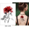 X-Ray Tattoos Flower Tattoos X-Ray Tattoos 5 Sheets Set XRay1