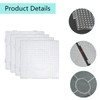 4 Pcs Beads Pegboard,5 mm Fuse Beads Boards Large Round
