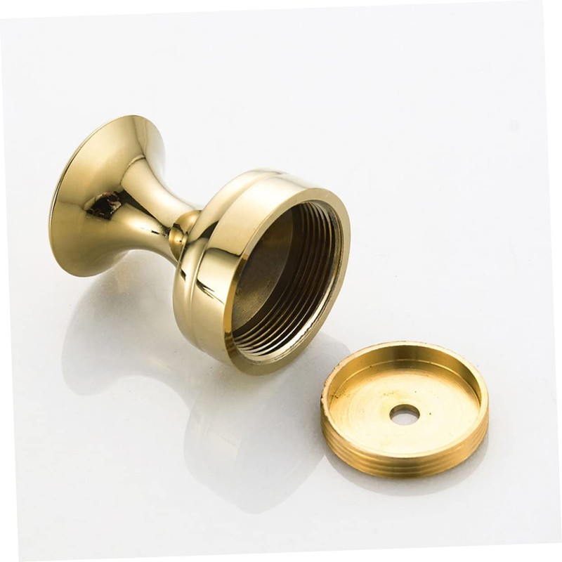 BUGUUYO Simple Round Hook Metal Coat Hat Wall Mount Bathroom