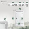 Vent Systems 12" x 24" Inch Lockable Metal Access Panel