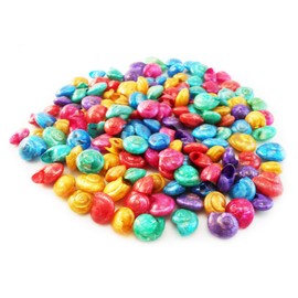 2 oz (About 150 Shells) Dyed Umbonium Mini Shells (1/2") Crafts Seashells