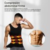 Arjen Kroos Mens Tank Top Shapewear Adelgazamiento Body Shaper Chaleco
