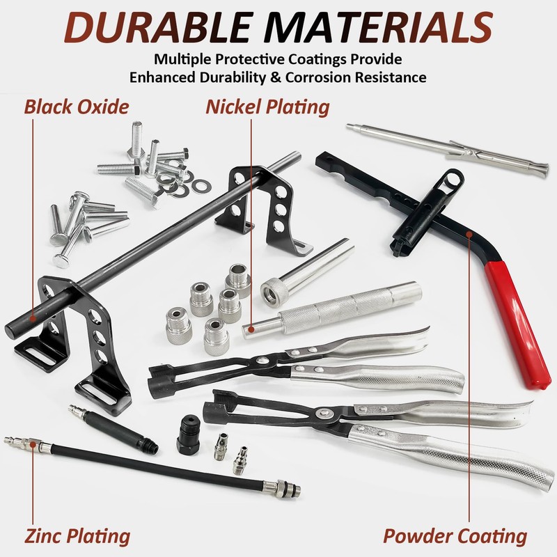 Socpuro Valve Spring Compressor Tool Set, Universal Engine Overhead Valve