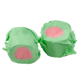 Watermelon Salt Water Taffy by Snack Attack, Individually Wrapped Bulk 1lb Bag – Chewy Saltwater Taffy Candy, Classic Watermelon Flavor | Gluten-Free, Nut-Free, Kosher | Made in USA Boardwalk Party Treat