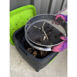 RSI 16 Inch Round Steel Compost Sifter