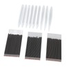 9Pcs Pen Resin Molds Silicone Smoothing Durable Easy Removal Ballpoint