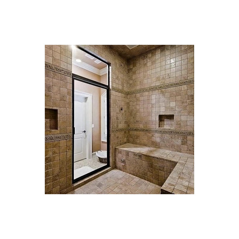 Squarefeet Depot 4x4 Noce Travertine Natural Stone Tile, 1 Piece,