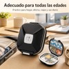 Pastillero Impermeable - Pastillero de Viaje con 7 Departamentos -