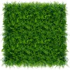 DOPGIB Greenery Faux Grass Wall Backdrop: 20"x20" (4P) UV-Anti Artificial