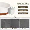 MALACASA Dog Bowls, Ceramic Dog Food and Water Bowls for