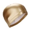 Gorro de baño de PU impermeable Gorro de baño elástico