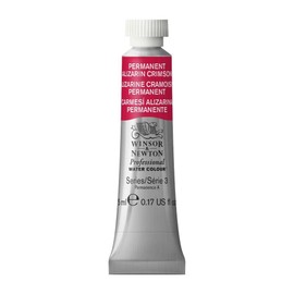 Winsor & Newton Professional Watercolor Pintura Acrílica, Rojo (Permanent Alizarin Crimson - 466), 5 ml, 1 Unidad