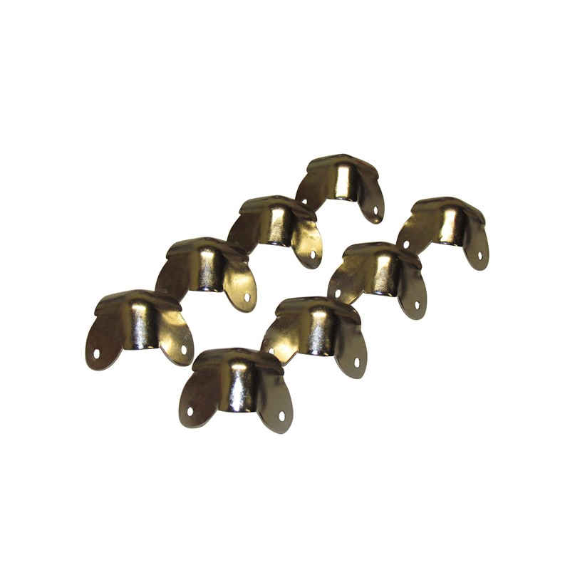 Reliable Hardware Company RH-1510-8-A Set of 8 3-Leg Amp/Cabinet Corner,