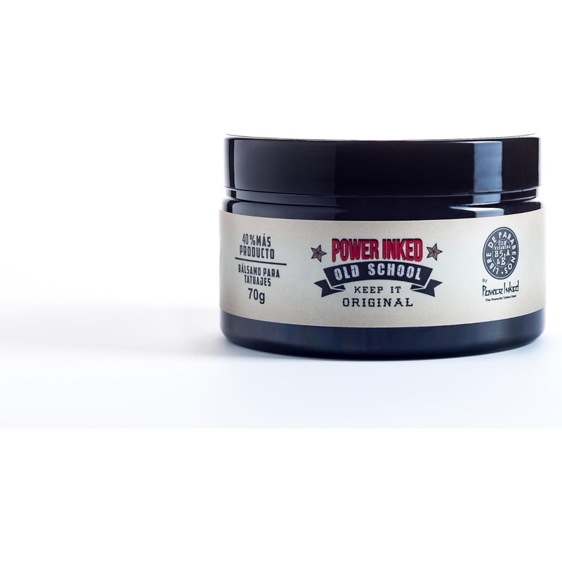 Bálsamos para Cuidado del Tatuaje, Power Inked, Kit de 2